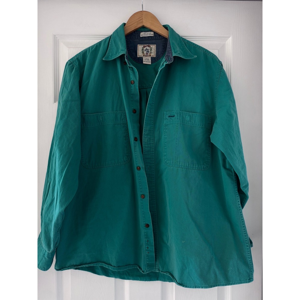 Vintage Sears Roebuck Heavy Cotton Mens‎ Button Down Shirt